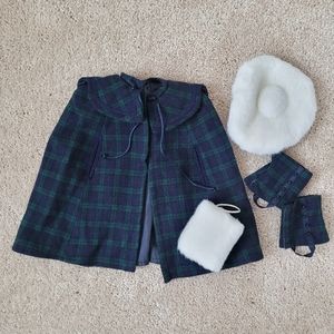 Retired Samantha American Girl  - Winter Coat and Accessories
